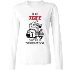 Ladies Relaxed Fit Basic Long Sleeve Tee