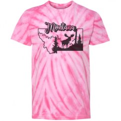 Youth Tie-Dye Cyclone Pinwheel Tee