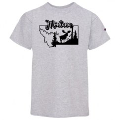 Youth Champion Short Sleeve Tagless Tee