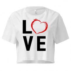 Ladies Festival Cali Crop Top Tee