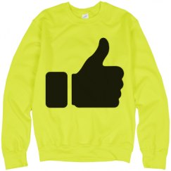Unisex Neon Crewneck Sweatshirt