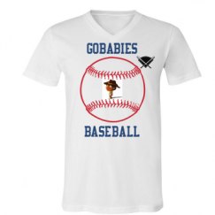 Unisex V-Neck Jersey Tee