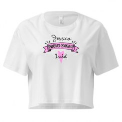 Ladies Festival Cali Crop Top Tee