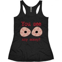 Ladies Slim Fit Super Soft Racerback Triblend Tank