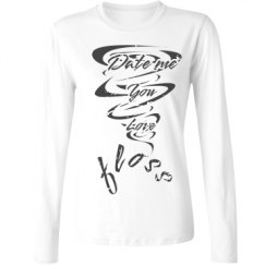 Ladies Relaxed Fit Basic Long Sleeve Tee