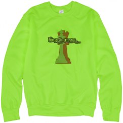 Unisex Neon Crewneck Sweatshirt