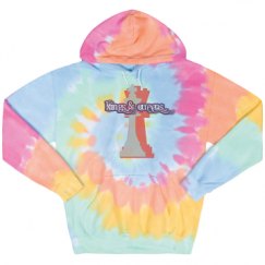 Unisex Tie-Dye Fleece Hoodie