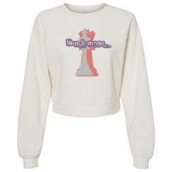 Women's Raglan Pullover Fleece