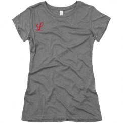 Ladies Slim Fit Super Soft Triblend Tee