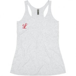 Ladies Slim Fit Super Soft Racerback Triblend Tank