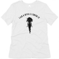 Ladies Relaxed Fit Super Soft Triblend Tee