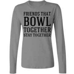 Ladies Relaxed Fit Basic Long Sleeve Tee