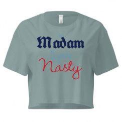 Ladies Festival Cali Crop Top Tee