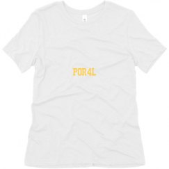 Ladies Relaxed Fit Super Soft Triblend Tee