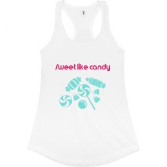 Ladies Slim Fit Racerback Tank Top