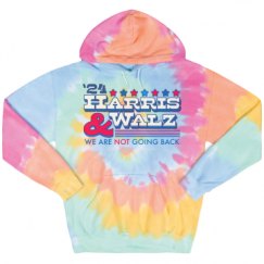 Unisex Tie-Dye Fleece Hoodie