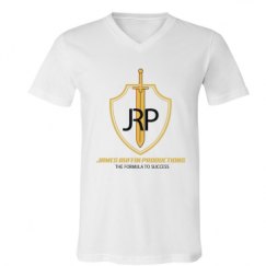 Unisex V-Neck Jersey Tee