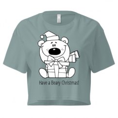 Ladies Festival Cali Crop Top Tee