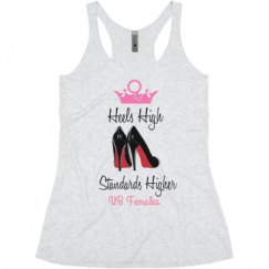 Ladies Slim Fit Super Soft Racerback Triblend Tank