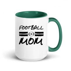 15oz Ceramic Mug with Color Inside