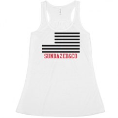 Ladies Flowy Racerback Tank