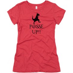 Ladies Slim Fit Super Soft Triblend Tee