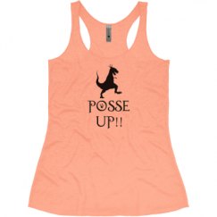 Ladies Slim Fit Super Soft Racerback Triblend Tank