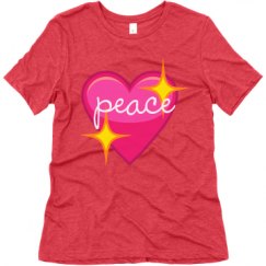 Ladies Relaxed Fit Super Soft Triblend Tee