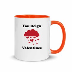 11oz Ceramic Mug with Color Inside