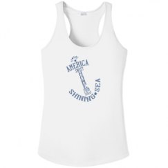 Ladies Athletic Performance Racerback Tank
