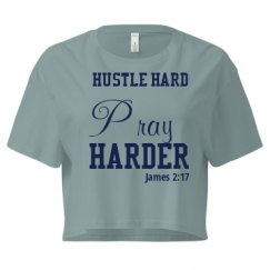 Ladies Festival Cali Crop Top Tee