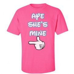 Unisex Ultra Cotton Safety Neon Crewneck Tee