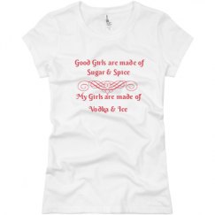 Ladies Slim Fit Basic Promo Jersey Tee