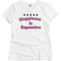 Happiness is expensive