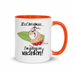 11oz Ceramic Mug with Color Inside