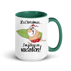 15oz Ceramic Mug with Color Inside