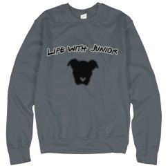Life with Junior crewneck sweatshirt