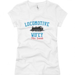 Ladies Slim Fit Basic Promo Jersey Tee