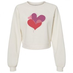 Women's Raglan Pullover Fleece
