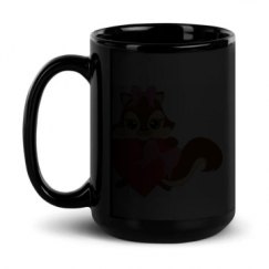 15oz Black Glossy Mug