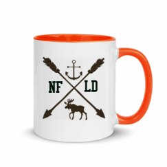 11oz Ceramic Mug with Color Inside