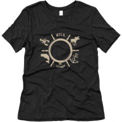 Ladies Relaxed Fit Super Soft Triblend Tee