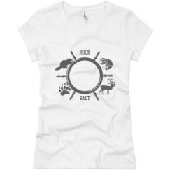 Ladies Slim Fit Basic Promo Jersey Tee