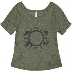 Ladies Flowy Slouchy Tee