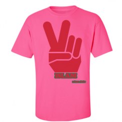 Unisex Ultra Cotton Safety Neon Crewneck Tee