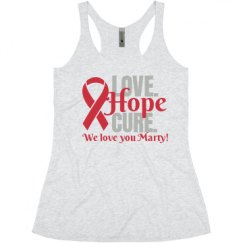 Ladies Slim Fit Super Soft Racerback Triblend Tank