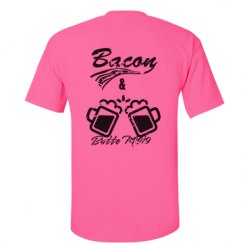 Unisex Ultra Cotton Safety Neon Crewneck Tee