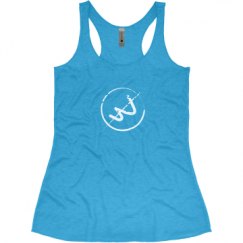 Ladies Slim Fit Super Soft Racerback Triblend Tank