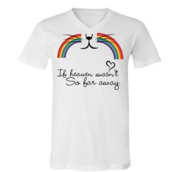 Unisex V-Neck Jersey Tee