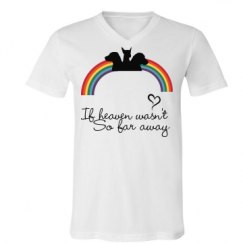 Unisex V-Neck Jersey Tee